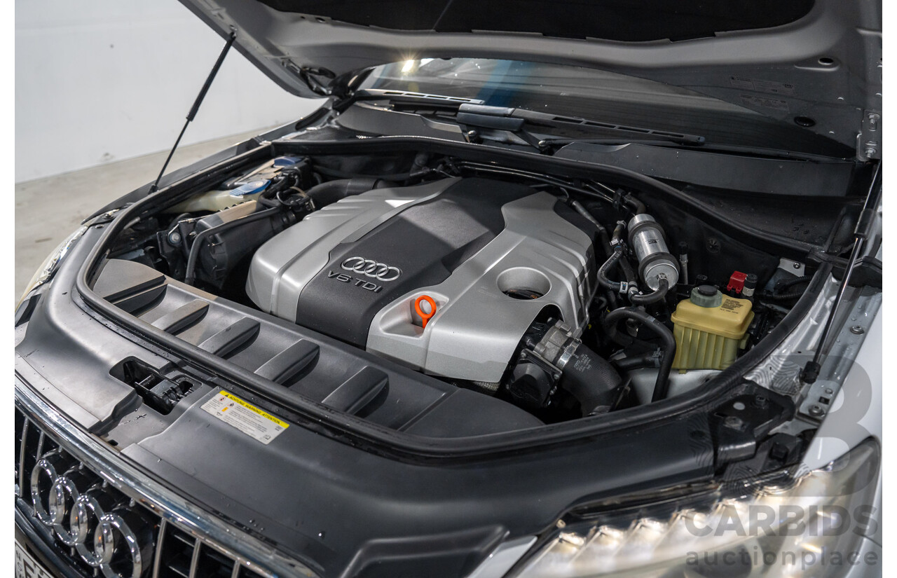12/2010 Audi Q7 3.0 TDI Quattro (AWD) MY11 4d Ice Silver Metallic Turbo Diesel 3.0L - 7 Seater