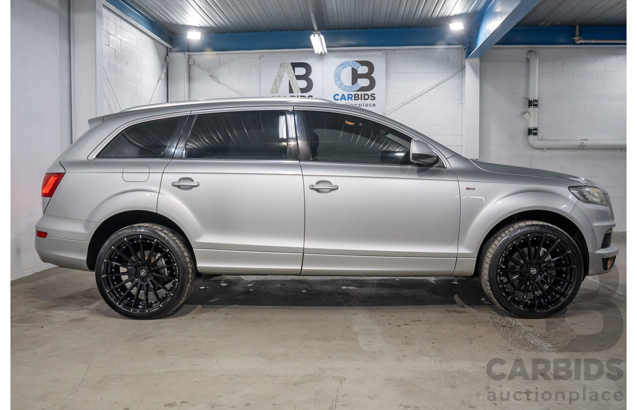12/2010 Audi Q7 3.0 TDI Quattro (AWD) MY11 4d Ice Silver Metallic Turbo Diesel 3.0L - 7 Seater