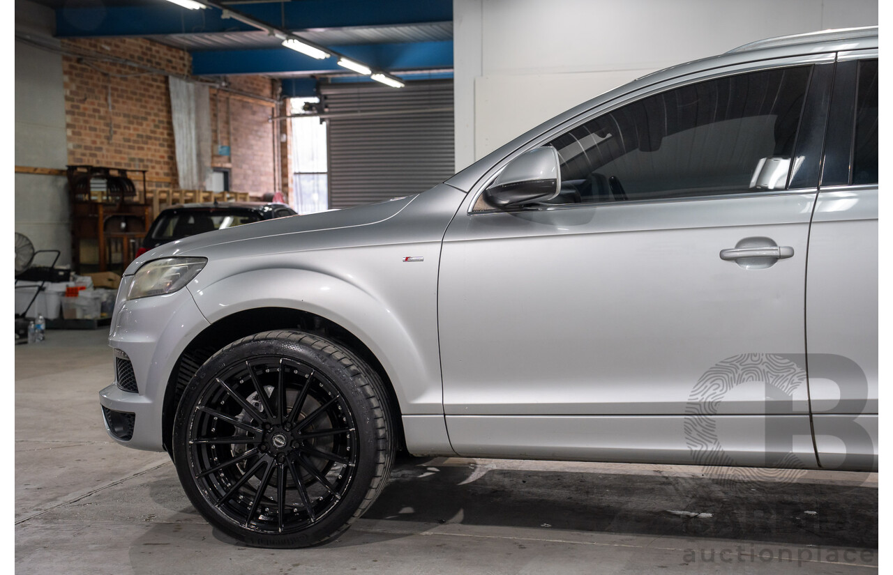 12/2010 Audi Q7 3.0 TDI Quattro (AWD) MY11 4d Ice Silver Metallic Turbo Diesel 3.0L - 7 Seater