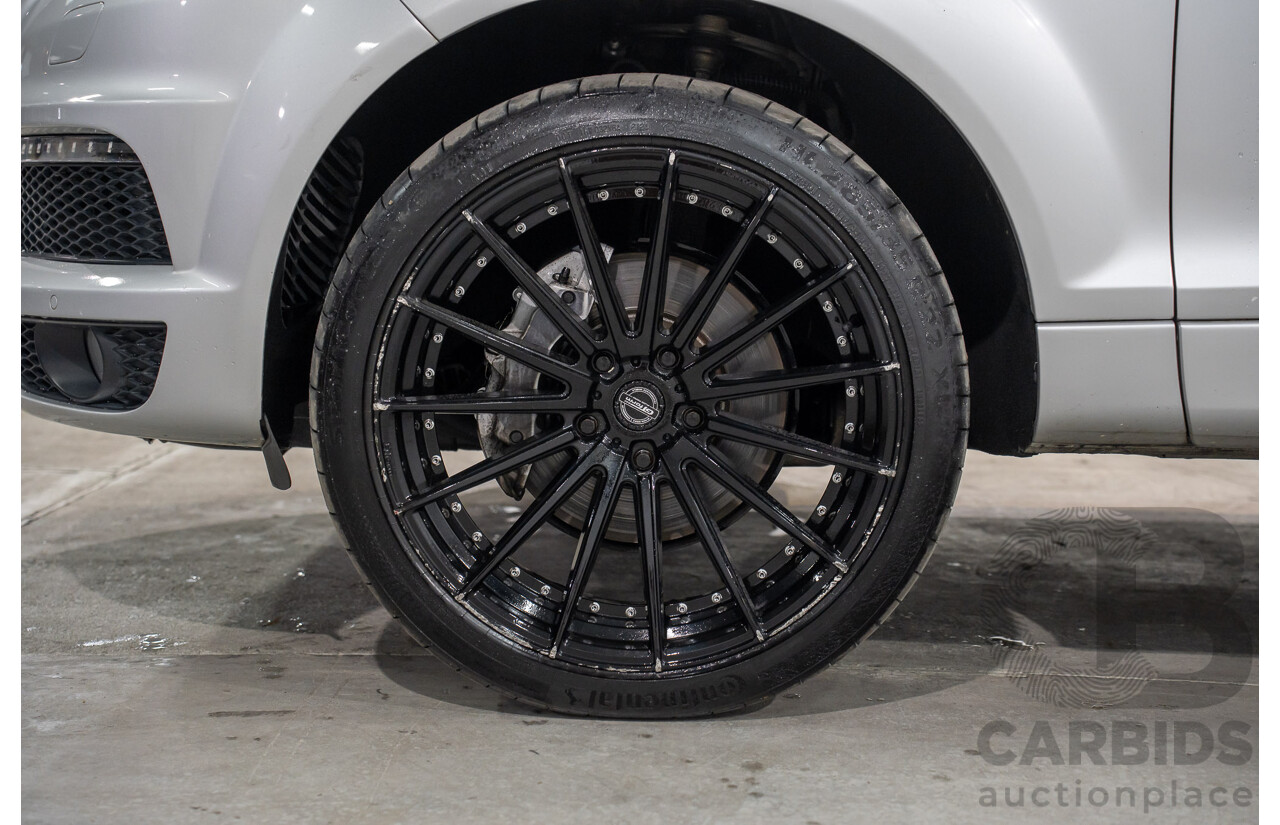 12/2010 Audi Q7 3.0 TDI Quattro (AWD) MY11 4d Ice Silver Metallic Turbo Diesel 3.0L - 7 Seater