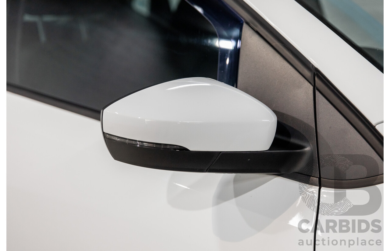 3/2015 Volkswagen Polo 81 TSI Comfortline 6R MY15 5d Hatchback Pure White Turbo 1.2L