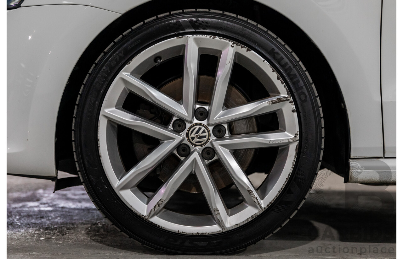 3/2015 Volkswagen Polo 81 TSI Comfortline 6R MY15 5d Hatchback Pure White Turbo 1.2L