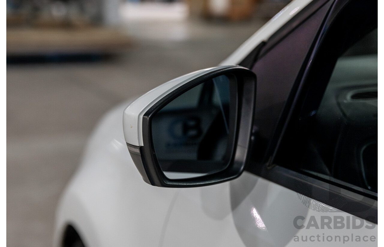 3/2015 Volkswagen Polo 81 TSI Comfortline 6R MY15 5d Hatchback Pure White Turbo 1.2L