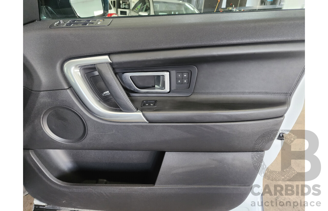 5/2017 Land Rover Discovery Sport TD4 HSE Luxury LC MY17 4d Wagon White 2.0L