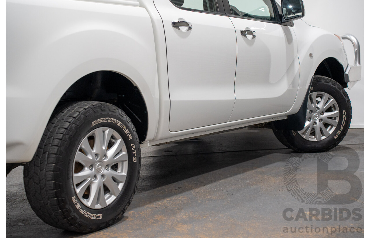 5/2012 Mazda BT50 XTR (4x4)  Dual Cab Utility White Turbo Diesel 3.2L