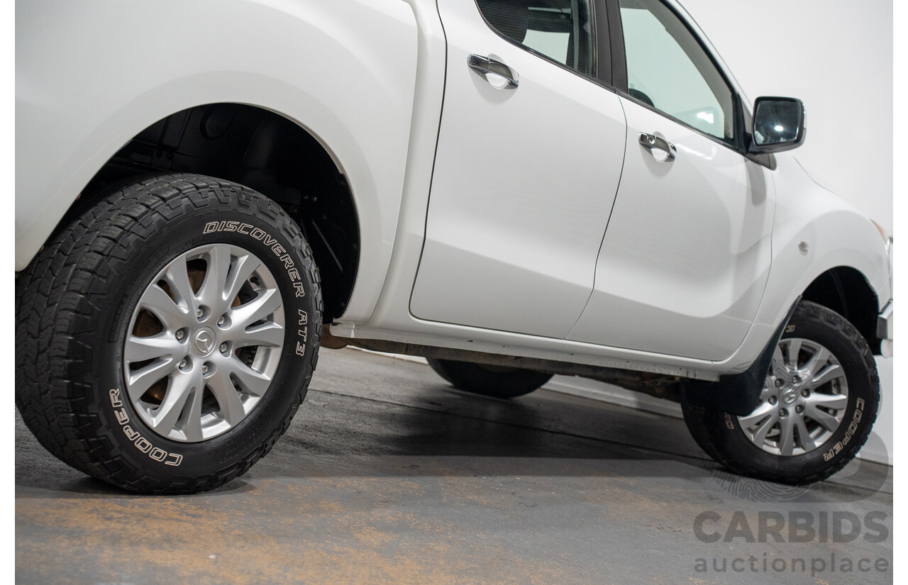 5/2012 Mazda BT50 XTR (4x4)  Dual Cab Utility White Turbo Diesel 3.2L
