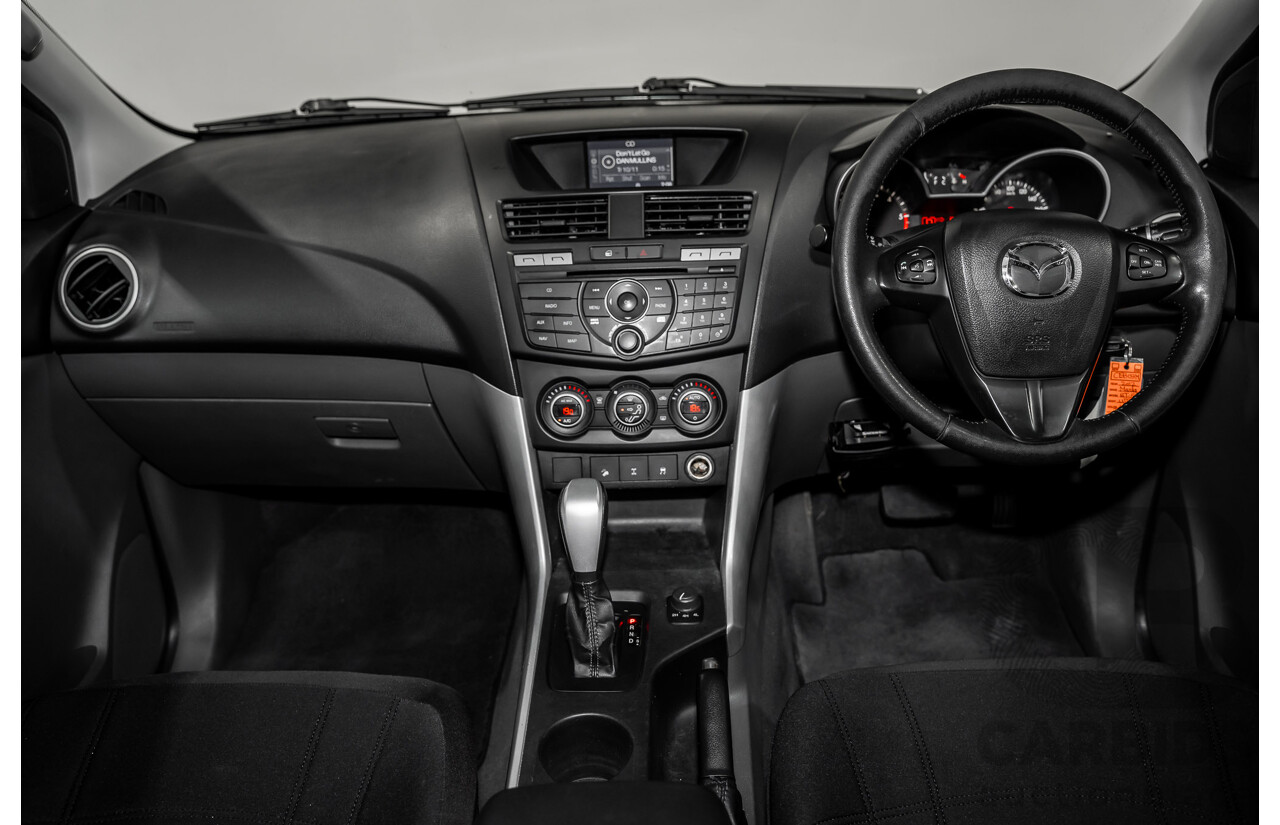 5/2012 Mazda BT50 XTR (4x4)  Dual Cab Utility White Turbo Diesel 3.2L