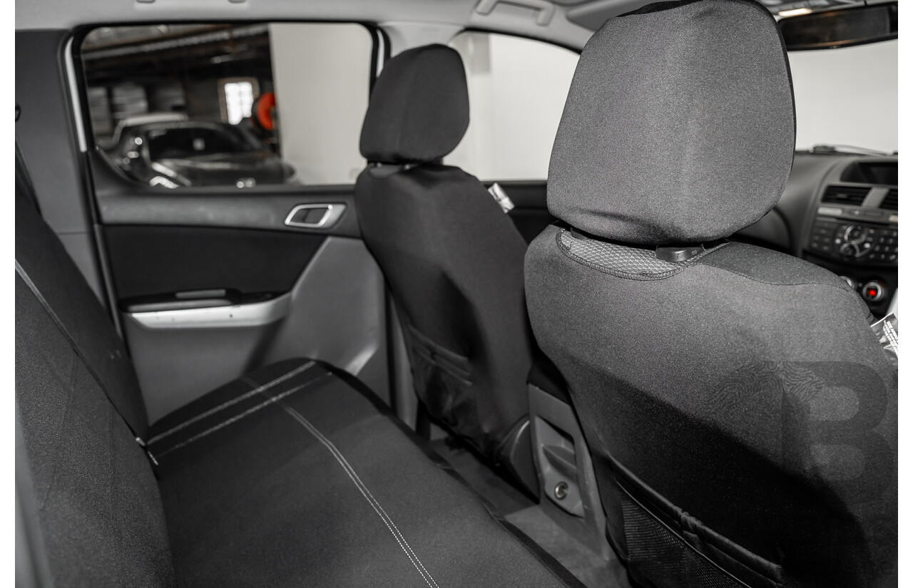 5/2012 Mazda BT50 XTR (4x4)  Dual Cab Utility White Turbo Diesel 3.2L