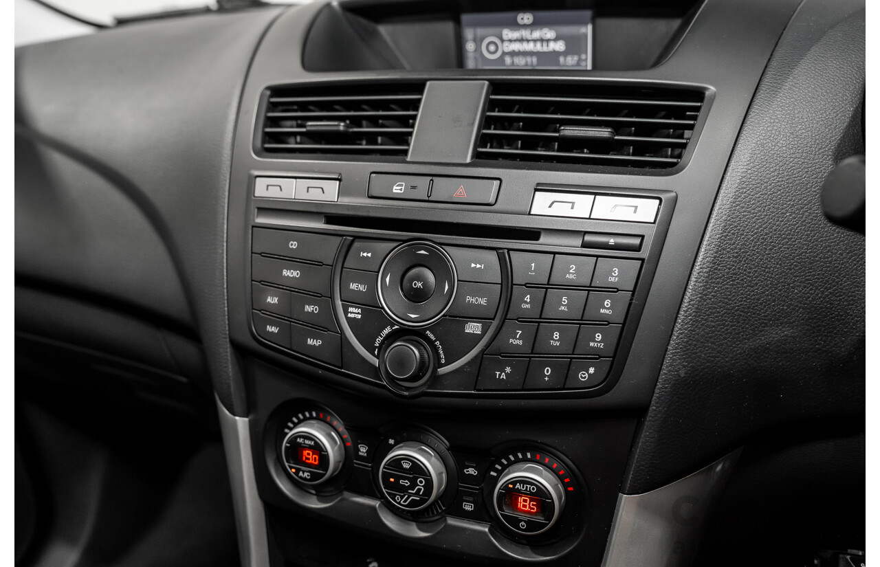 5/2012 Mazda BT50 XTR (4x4)  Dual Cab Utility White Turbo Diesel 3.2L