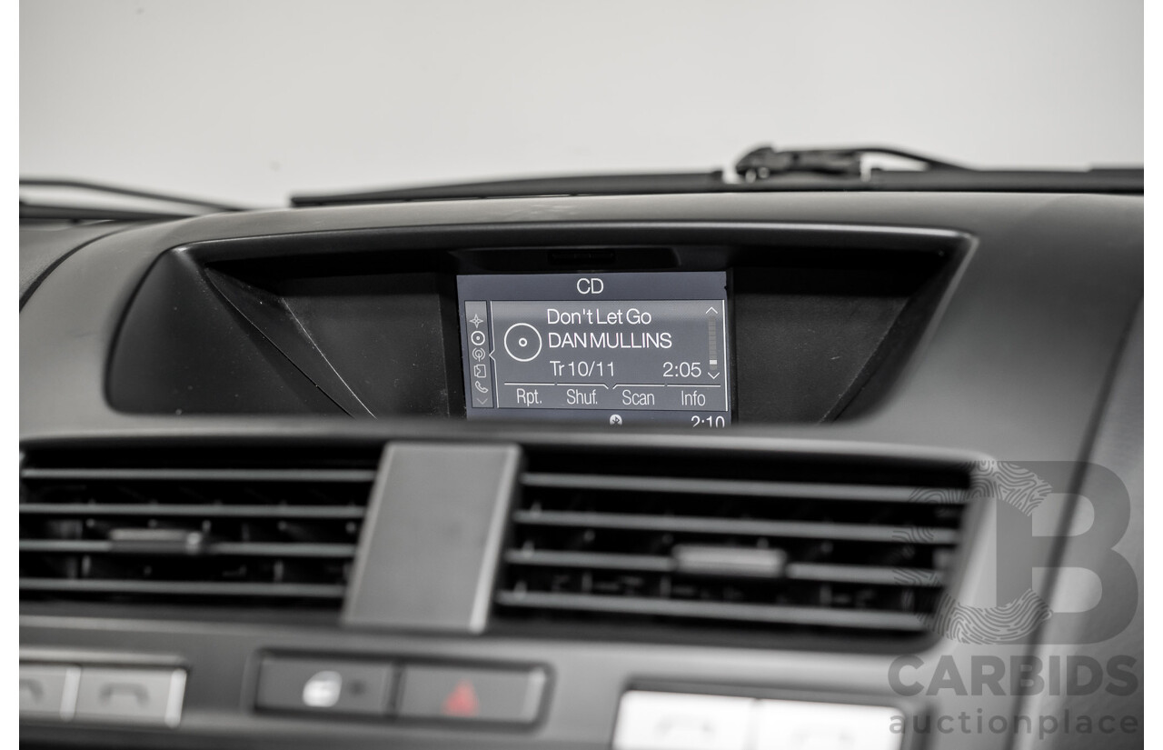 5/2012 Mazda BT50 XTR (4x4)  Dual Cab Utility White Turbo Diesel 3.2L