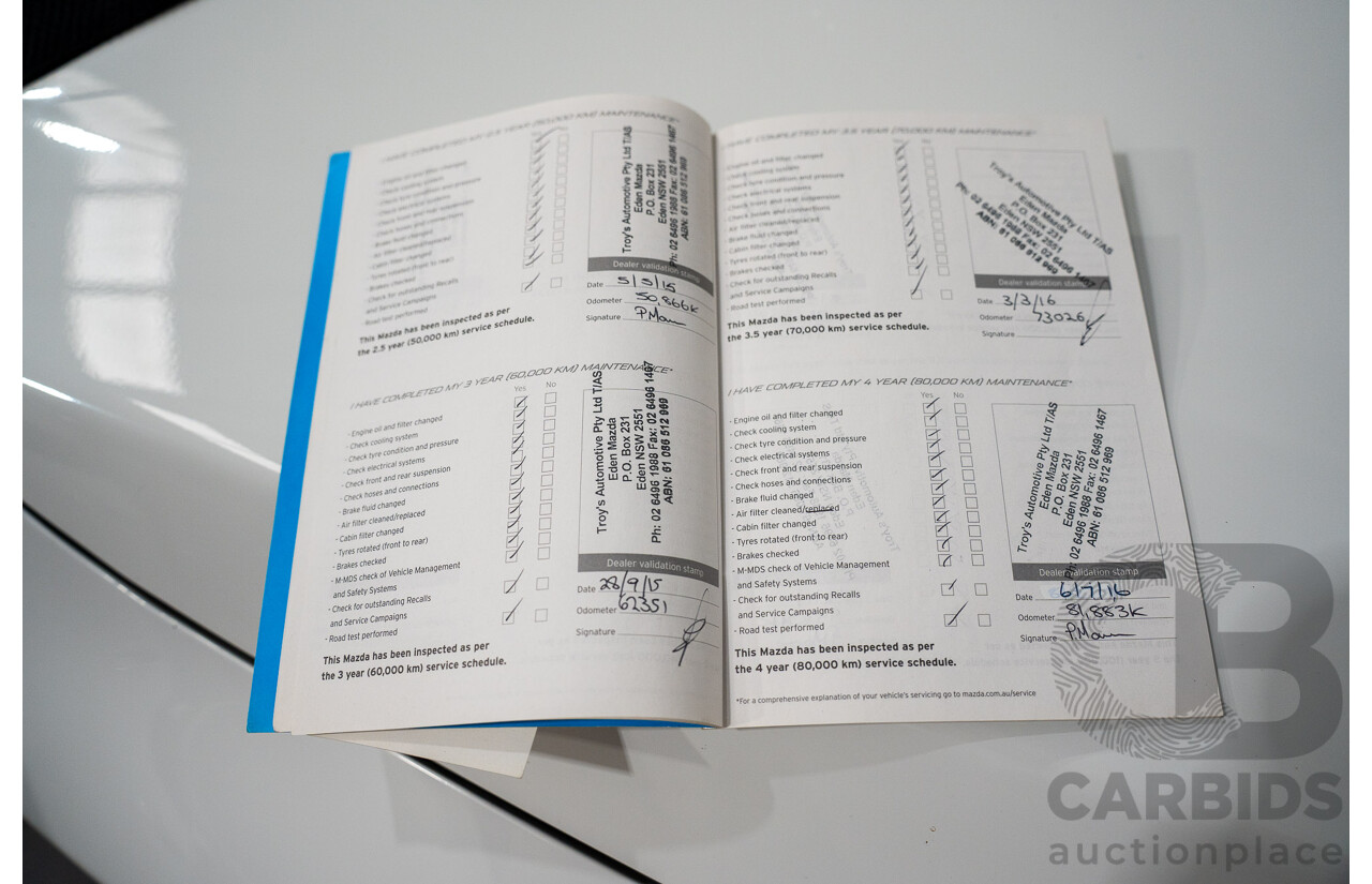 5/2012 Mazda BT50 XTR (4x4)  Dual Cab Utility White Turbo Diesel 3.2L