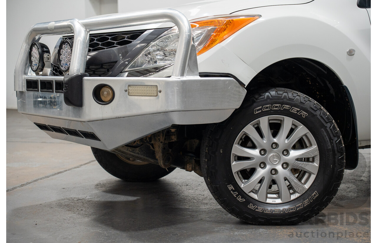 5/2012 Mazda BT50 XTR (4x4)  Dual Cab Utility White Turbo Diesel 3.2L