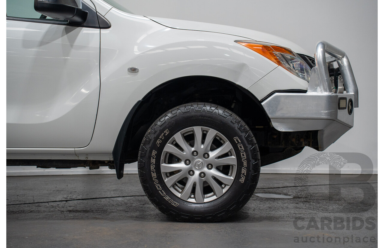 5/2012 Mazda BT50 XTR (4x4)  Dual Cab Utility White Turbo Diesel 3.2L