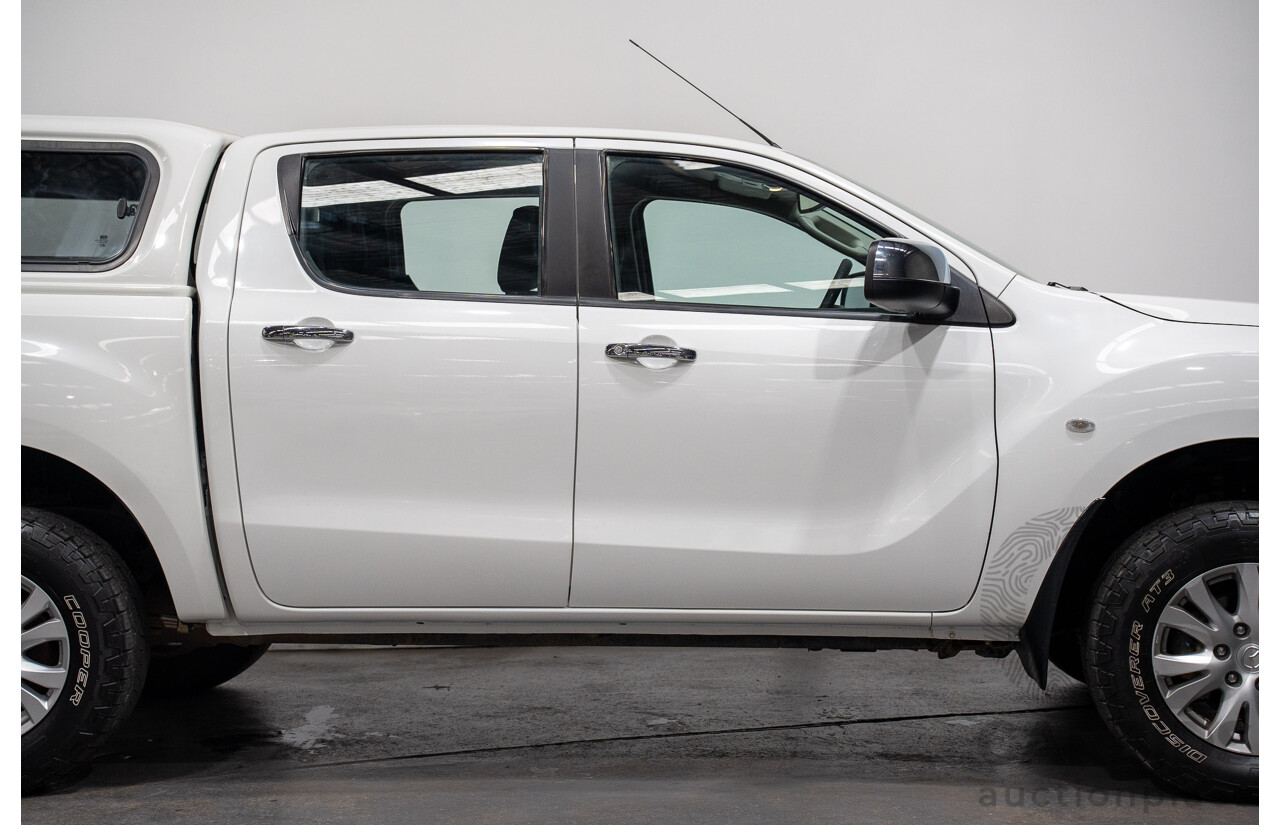 5/2012 Mazda BT50 XTR (4x4)  Dual Cab Utility White Turbo Diesel 3.2L
