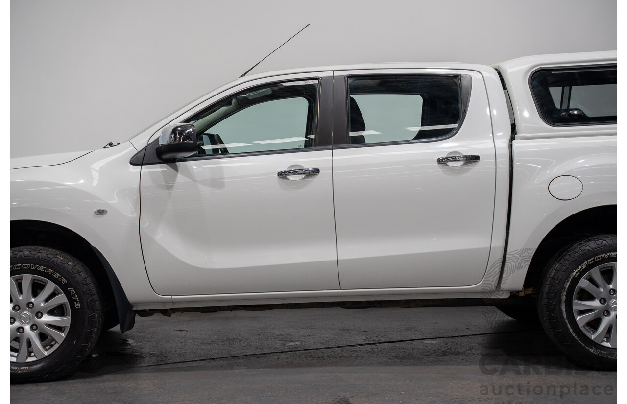 5/2012 Mazda BT50 XTR (4x4)  Dual Cab Utility White Turbo Diesel 3.2L