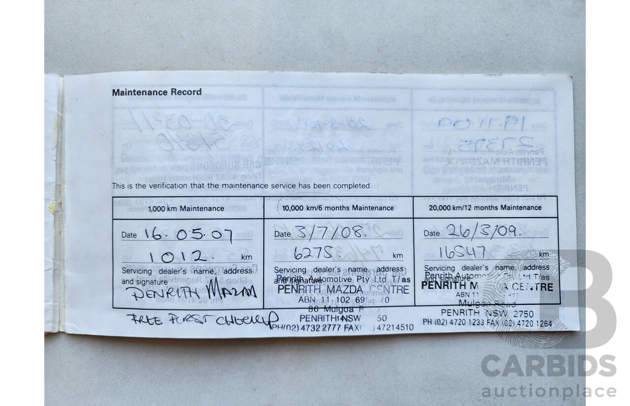 12/2006 Mazda Mazda3 NEO BK MY06 4d Sedan Grey 2.0L