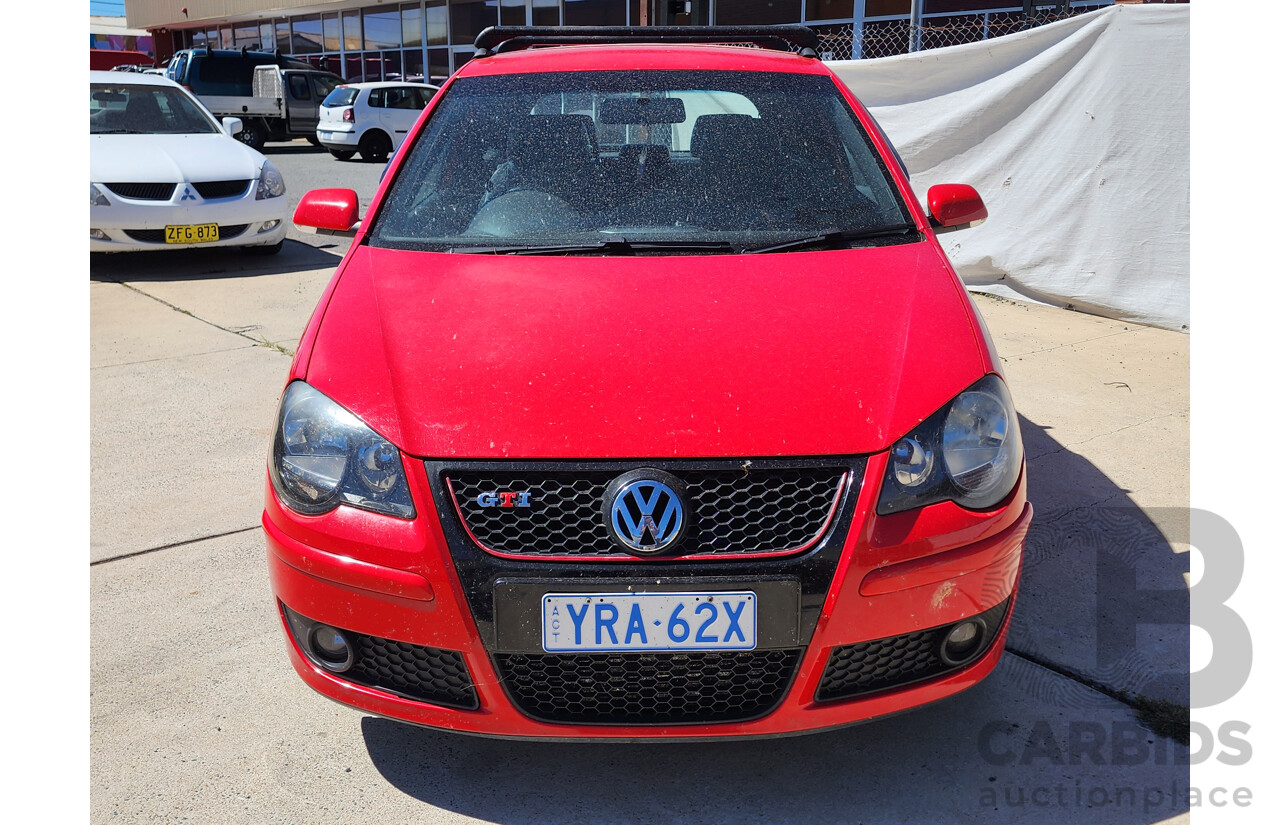 7/2006 Volkswagen Polo GTi 9N 3d Hatchback Red 1.8L
