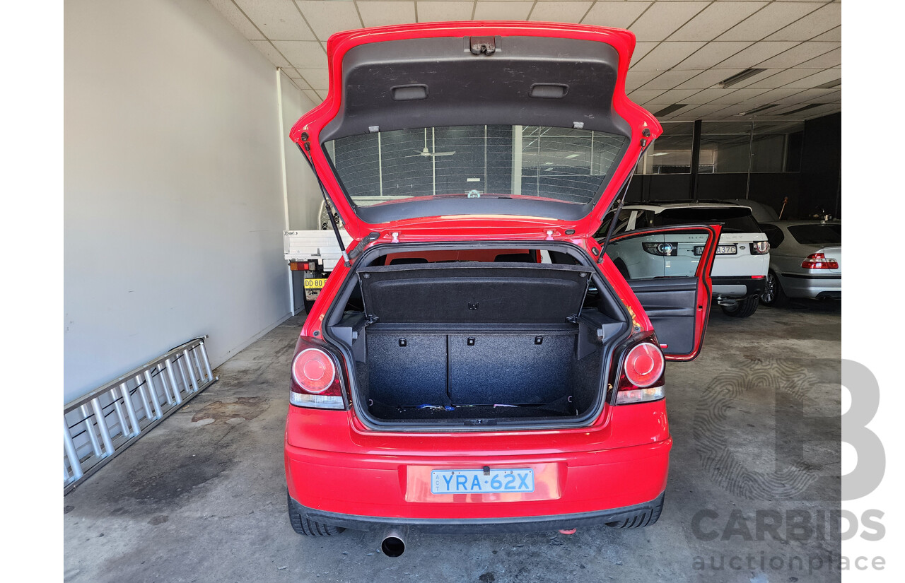 7/2006 Volkswagen Polo GTi 9N 3d Hatchback Red 1.8L
