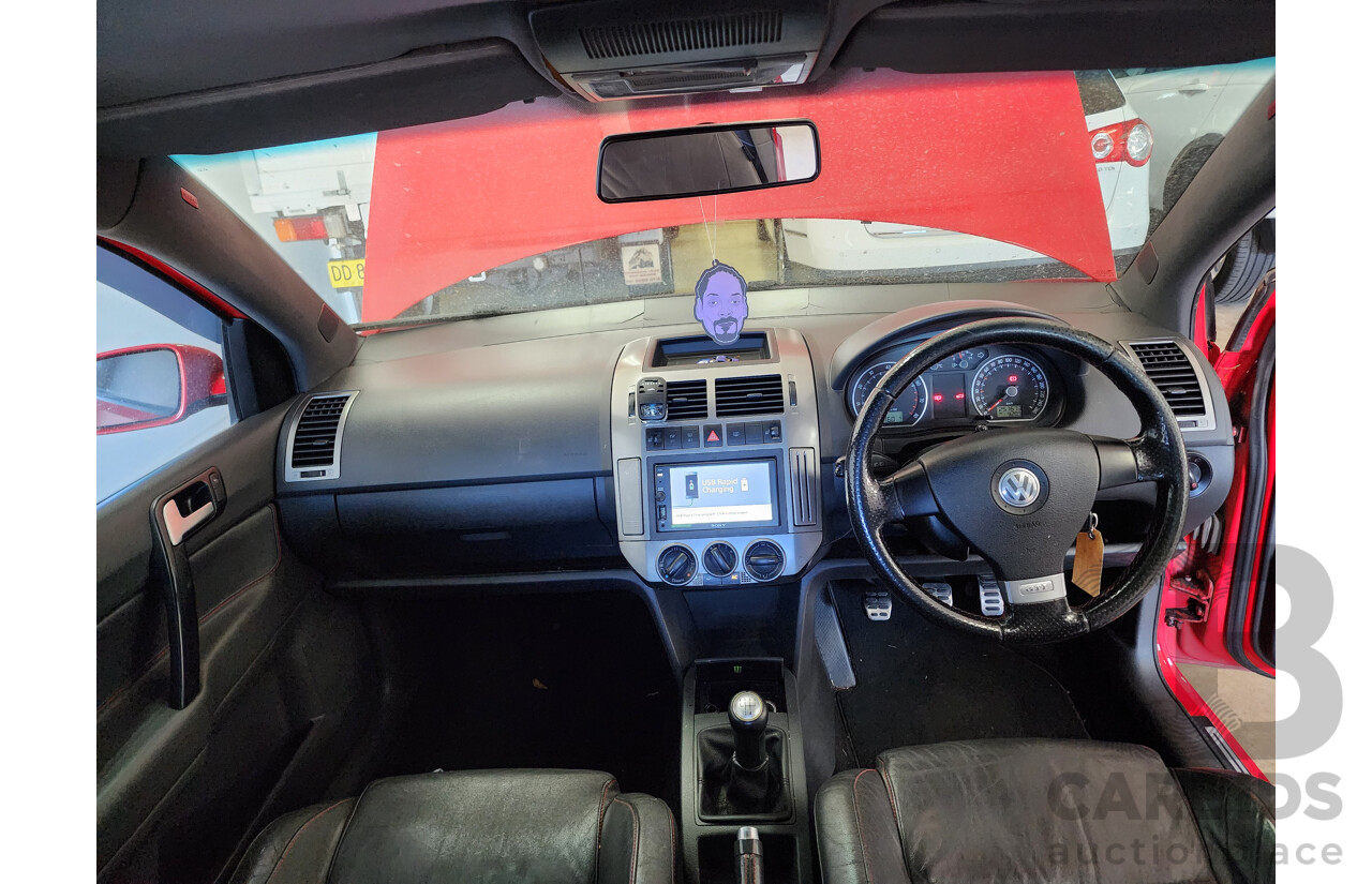 7/2006 Volkswagen Polo GTi 9N 3d Hatchback Red 1.8L