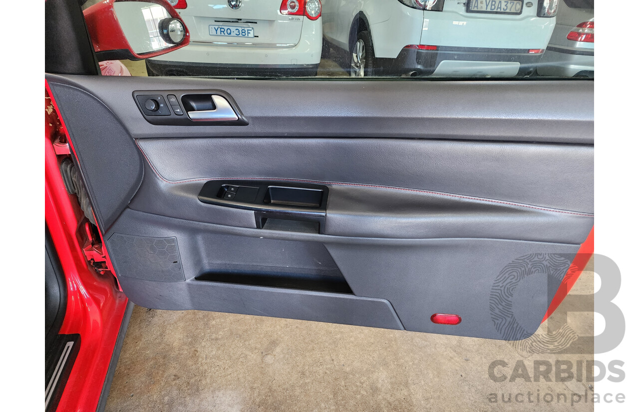 7/2006 Volkswagen Polo GTi 9N 3d Hatchback Red 1.8L
