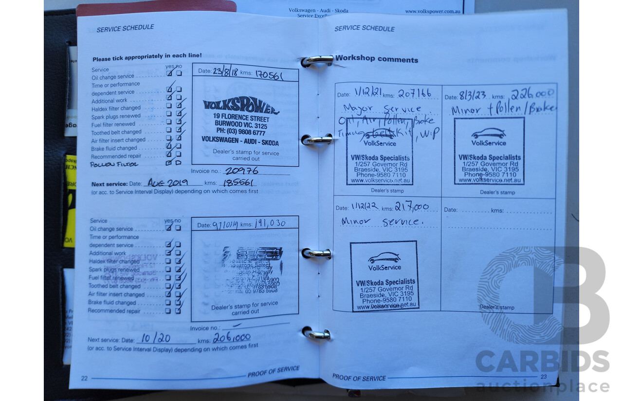 7/2006 Volkswagen Polo GTi 9N 3d Hatchback Red 1.8L