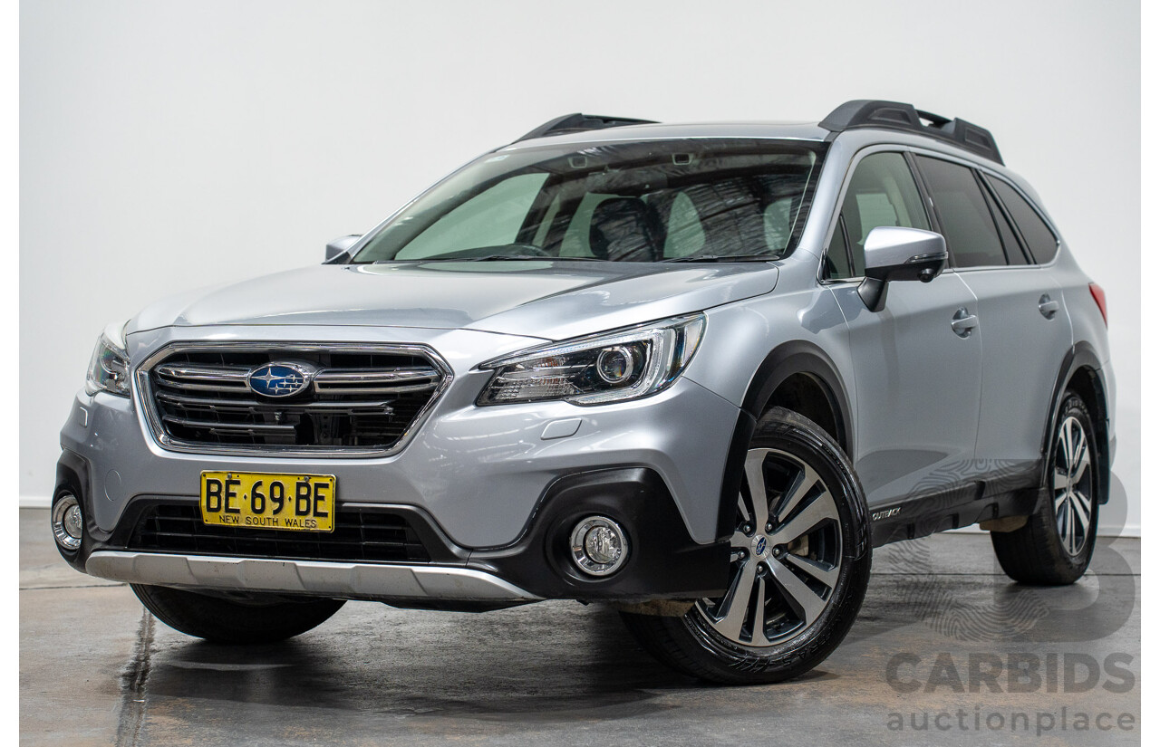 08/2018 Subaru Outback 2.0D PREMIUM (AWD) MY18 4D Wagon Ice Silver Turbo Diesel 2.0L
