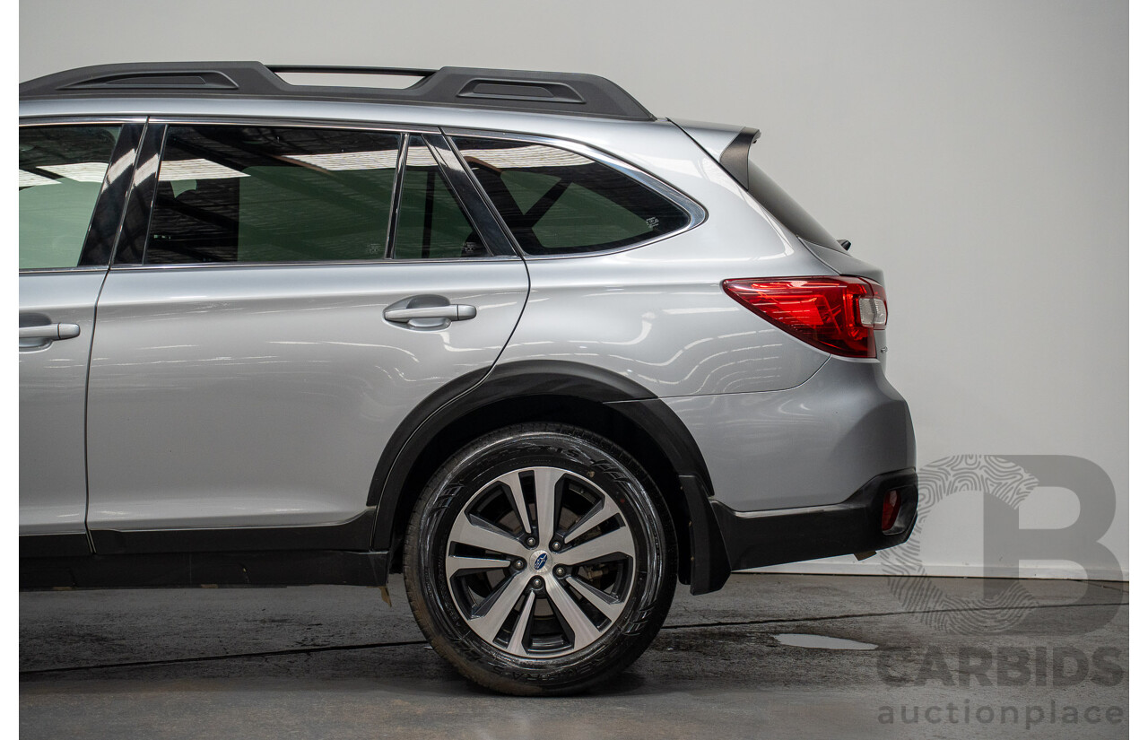08/2018 Subaru Outback 2.0D PREMIUM (AWD) MY18 4D Wagon Ice Silver Turbo Diesel 2.0L