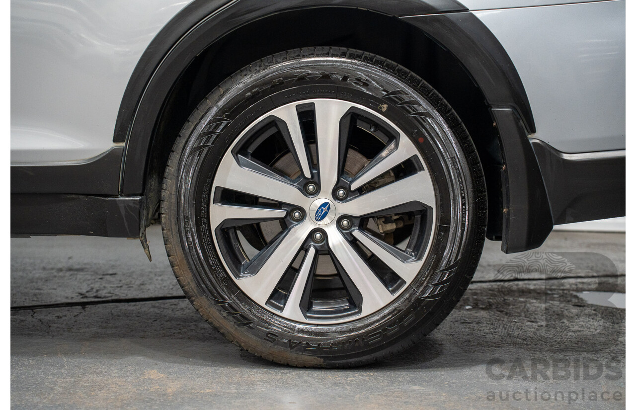 08/2018 Subaru Outback 2.0D PREMIUM (AWD) MY18 4D Wagon Ice Silver Turbo Diesel 2.0L