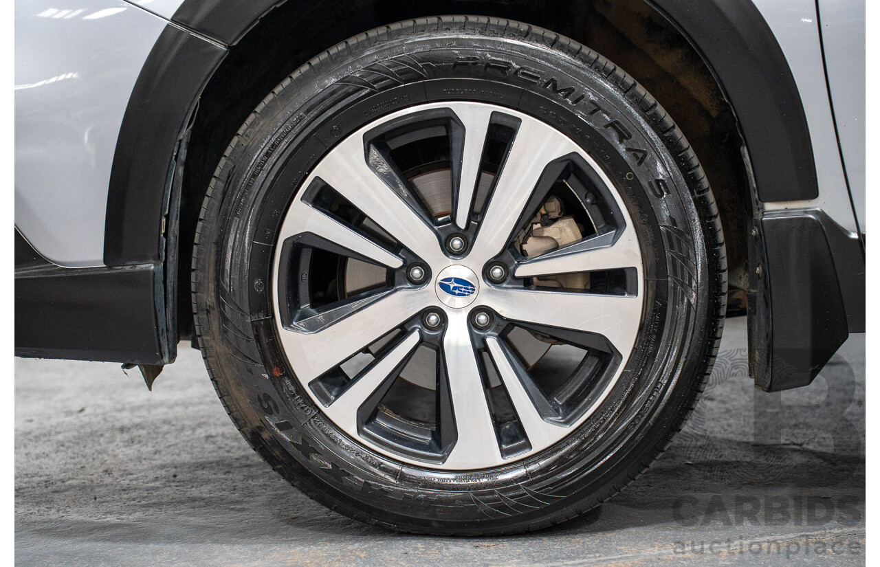 08/2018 Subaru Outback 2.0D PREMIUM (AWD) MY18 4D Wagon Ice Silver Turbo Diesel 2.0L