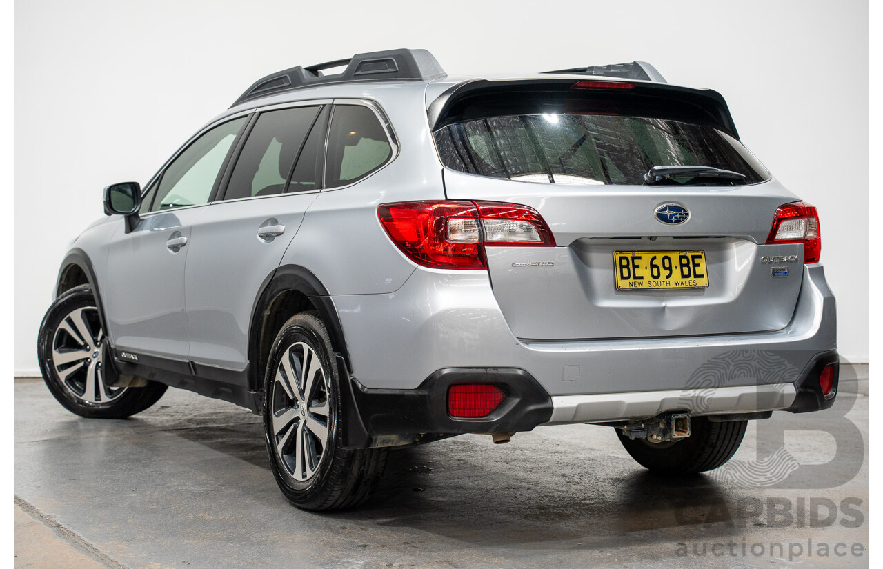 08/2018 Subaru Outback 2.0D PREMIUM (AWD) MY18 4D Wagon Ice Silver Turbo Diesel 2.0L