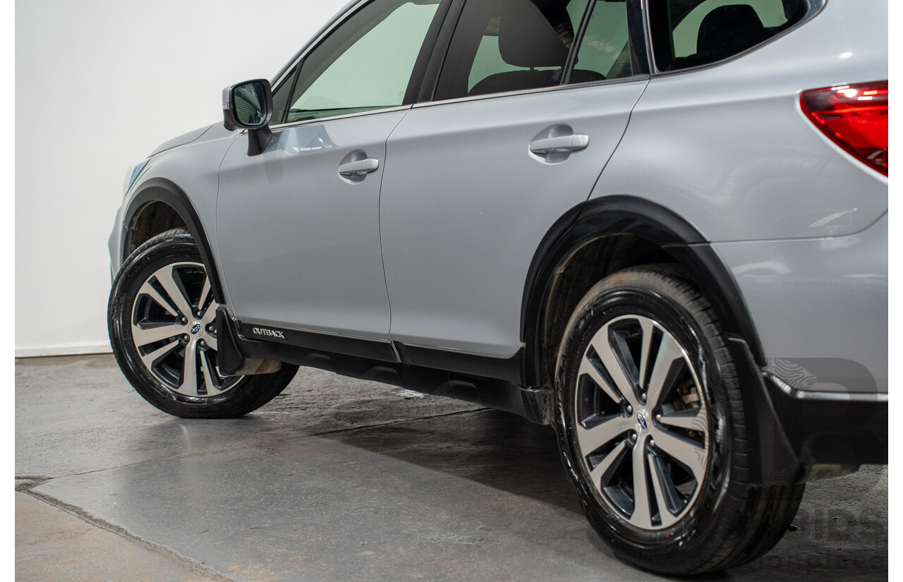 08/2018 Subaru Outback 2.0D PREMIUM (AWD) MY18 4D Wagon Ice Silver Turbo Diesel 2.0L