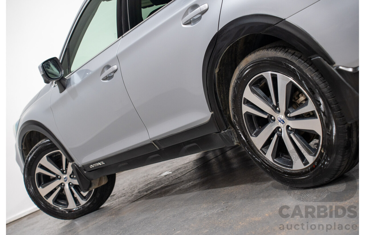08/2018 Subaru Outback 2.0D PREMIUM (AWD) MY18 4D Wagon Ice Silver Turbo Diesel 2.0L