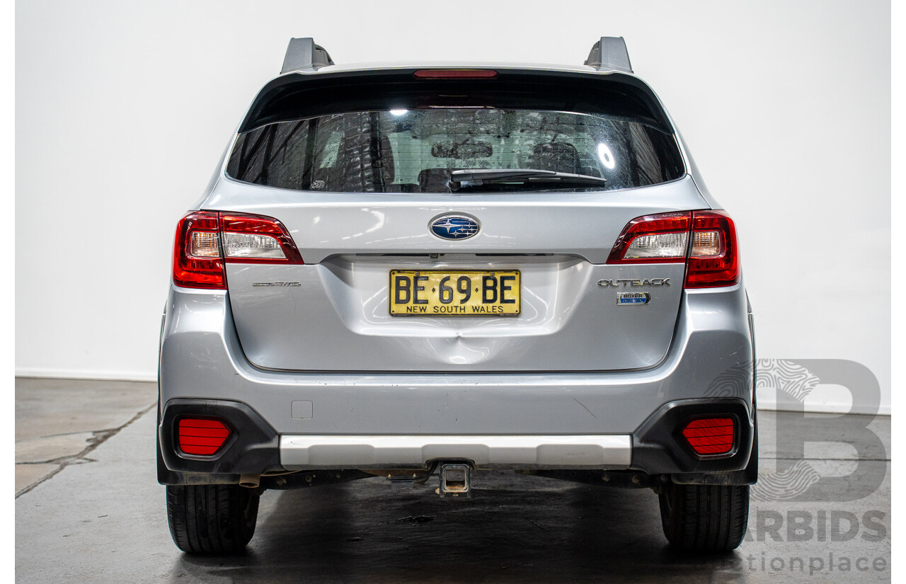 08/2018 Subaru Outback 2.0D PREMIUM (AWD) MY18 4D Wagon Ice Silver Turbo Diesel 2.0L