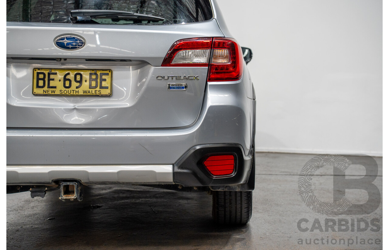 08/2018 Subaru Outback 2.0D PREMIUM (AWD) MY18 4D Wagon Ice Silver Turbo Diesel 2.0L