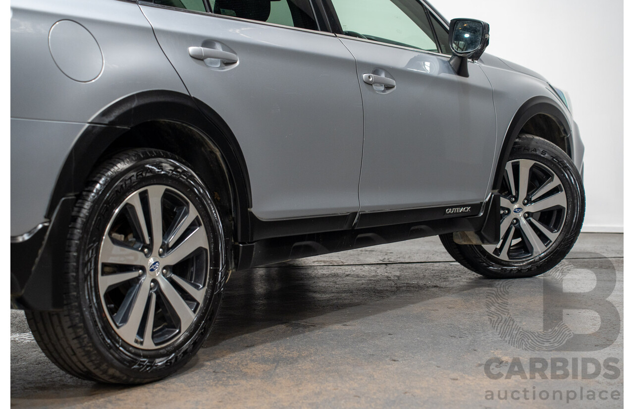 08/2018 Subaru Outback 2.0D PREMIUM (AWD) MY18 4D Wagon Ice Silver Turbo Diesel 2.0L