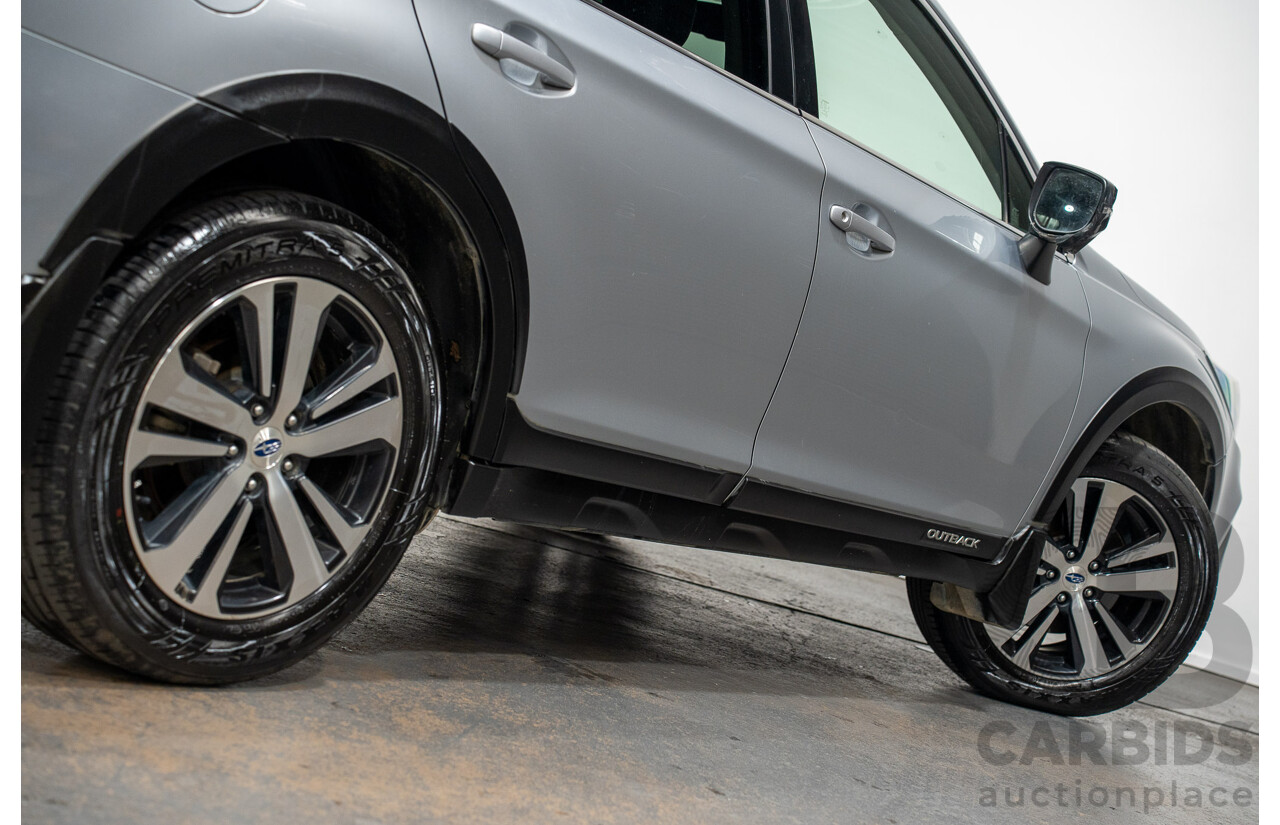 08/2018 Subaru Outback 2.0D PREMIUM (AWD) MY18 4D Wagon Ice Silver Turbo Diesel 2.0L