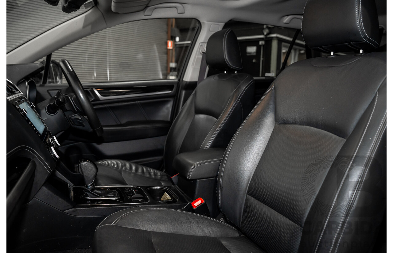 08/2018 Subaru Outback 2.0D PREMIUM (AWD) MY18 4D Wagon Ice Silver Turbo Diesel 2.0L