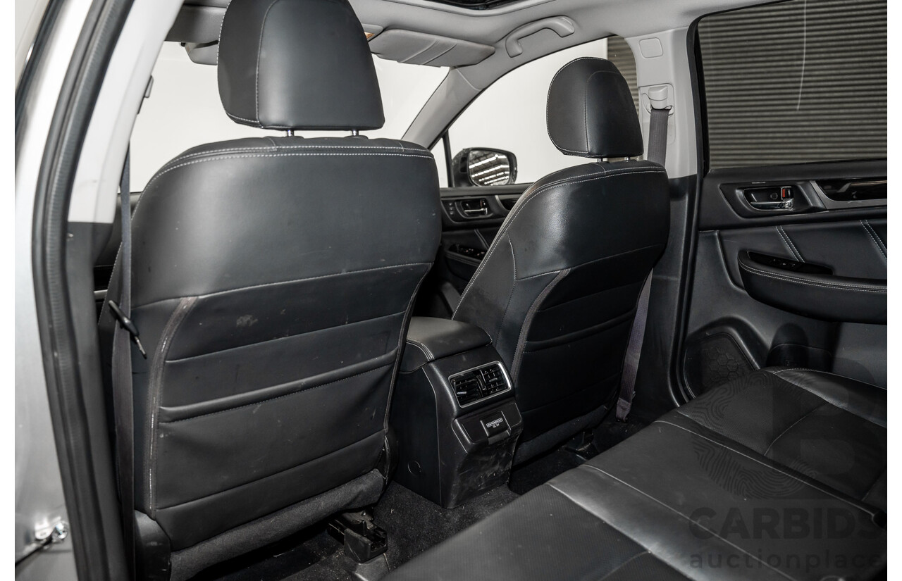 08/2018 Subaru Outback 2.0D PREMIUM (AWD) MY18 4D Wagon Ice Silver Turbo Diesel 2.0L