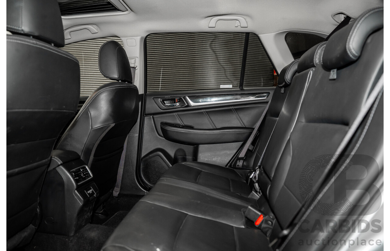 08/2018 Subaru Outback 2.0D PREMIUM (AWD) MY18 4D Wagon Ice Silver Turbo Diesel 2.0L