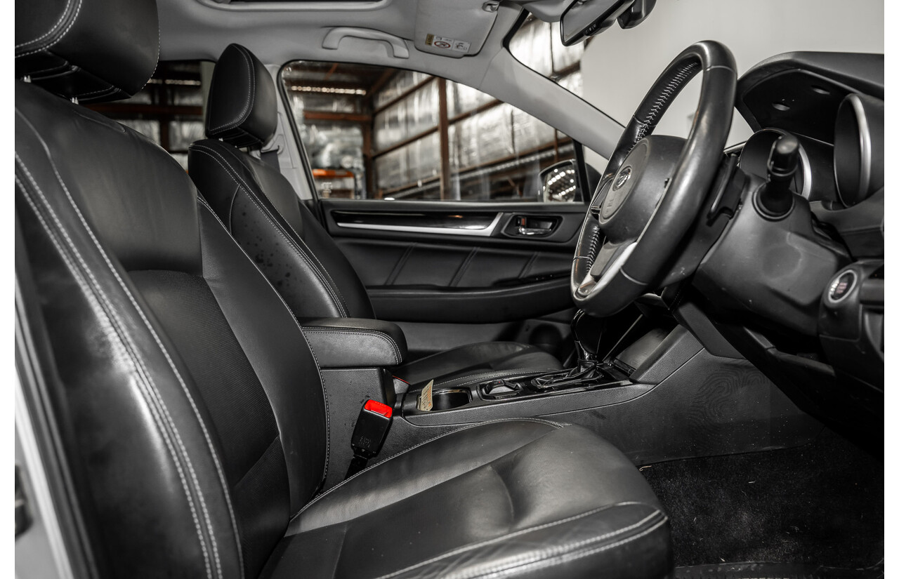 08/2018 Subaru Outback 2.0D PREMIUM (AWD) MY18 4D Wagon Ice Silver Turbo Diesel 2.0L