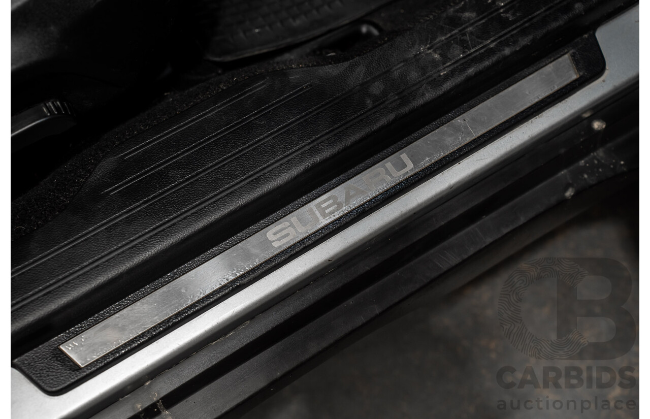 08/2018 Subaru Outback 2.0D PREMIUM (AWD) MY18 4D Wagon Ice Silver Turbo Diesel 2.0L