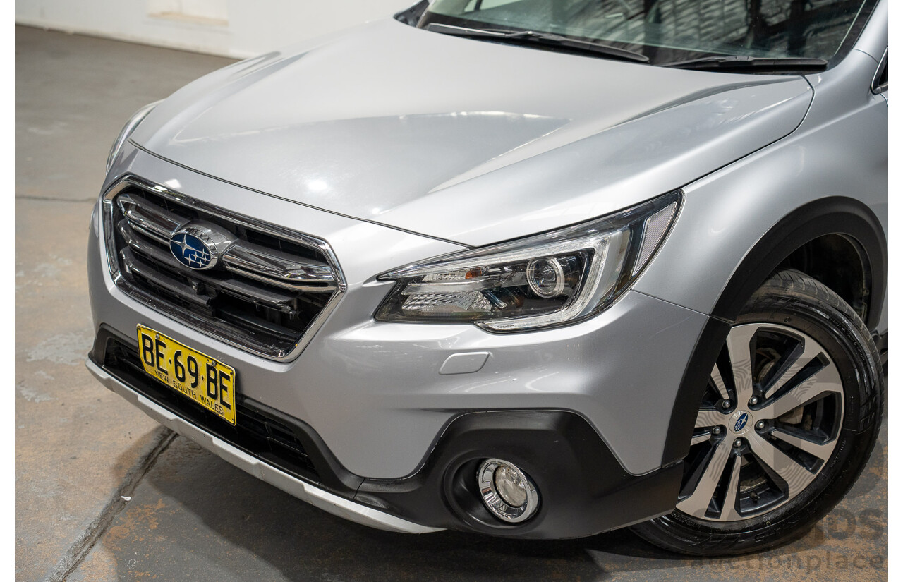 08/2018 Subaru Outback 2.0D PREMIUM (AWD) MY18 4D Wagon Ice Silver Turbo Diesel 2.0L