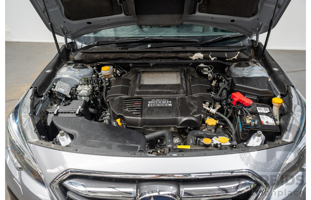 08/2018 Subaru Outback 2.0D PREMIUM (AWD) MY18 4D Wagon Ice Silver Turbo Diesel 2.0L