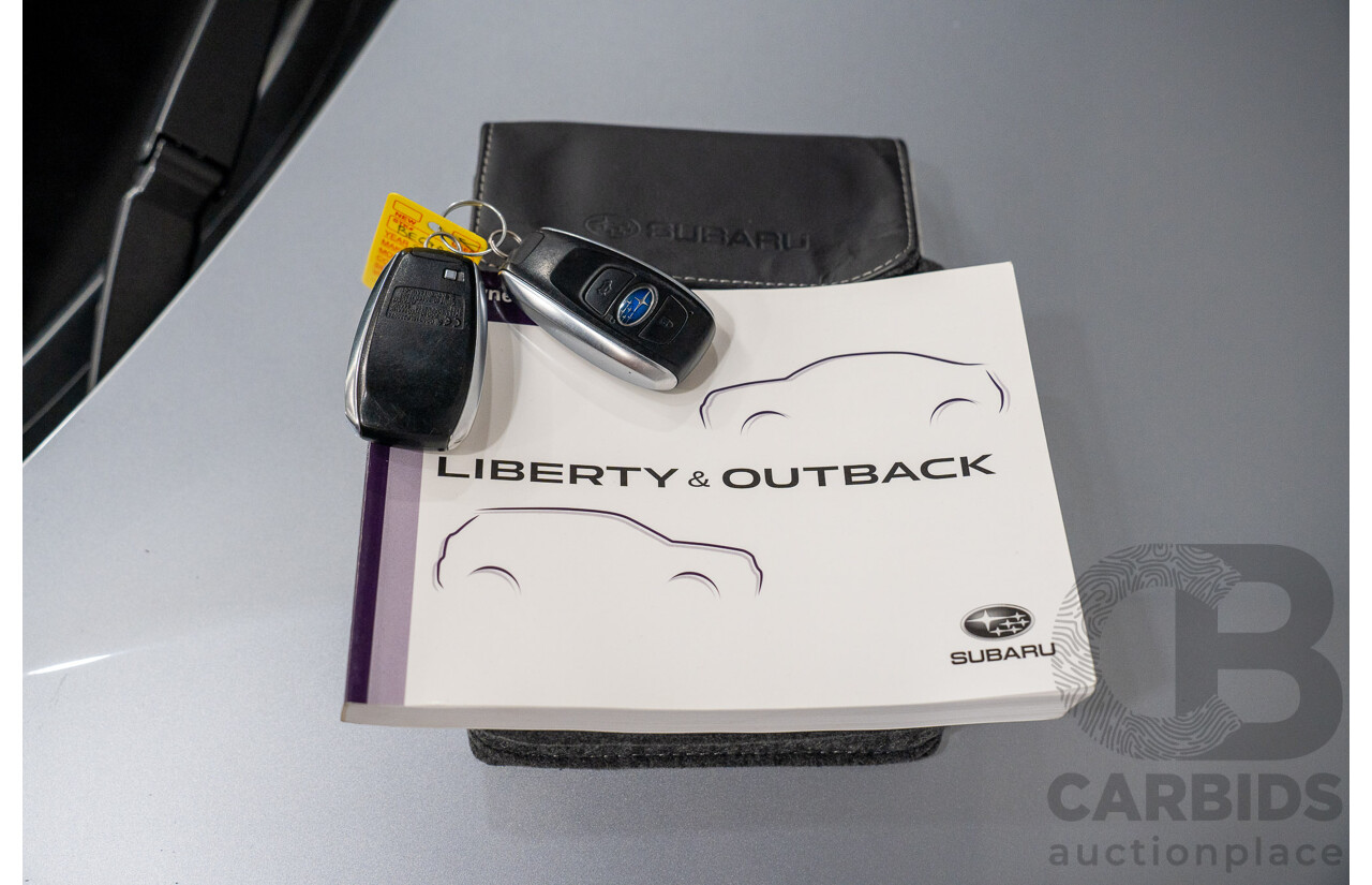 08/2018 Subaru Outback 2.0D PREMIUM (AWD) MY18 4D Wagon Ice Silver Turbo Diesel 2.0L