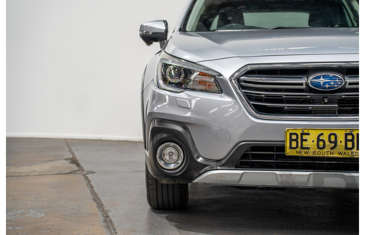 08/2018 Subaru Outback 2.0D PREMIUM (AWD) MY18 4D Wagon Ice Silver Turbo Diesel 2.0L