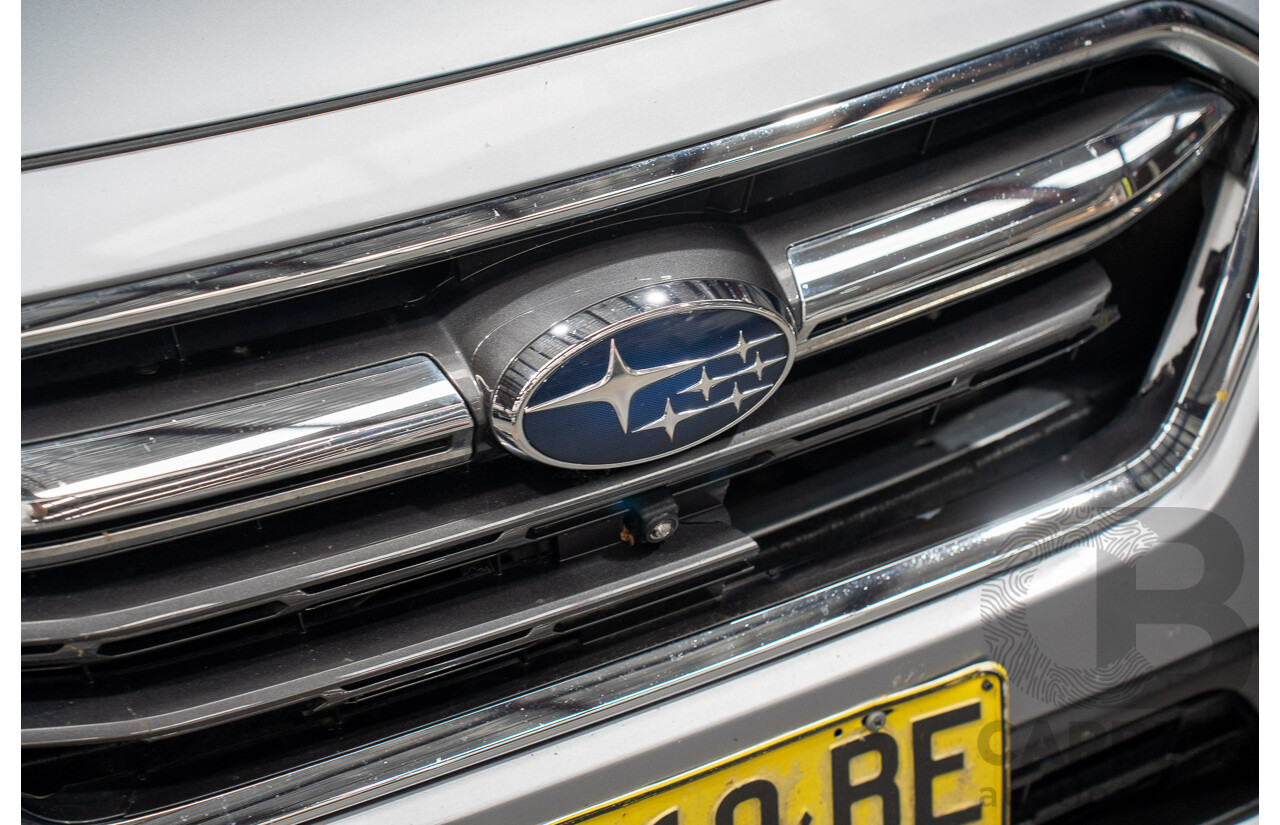 08/2018 Subaru Outback 2.0D PREMIUM (AWD) MY18 4D Wagon Ice Silver Turbo Diesel 2.0L