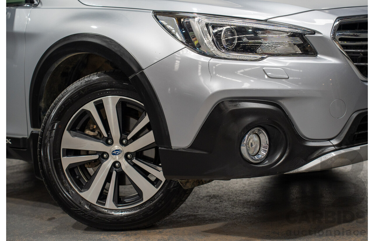 08/2018 Subaru Outback 2.0D PREMIUM (AWD) MY18 4D Wagon Ice Silver Turbo Diesel 2.0L