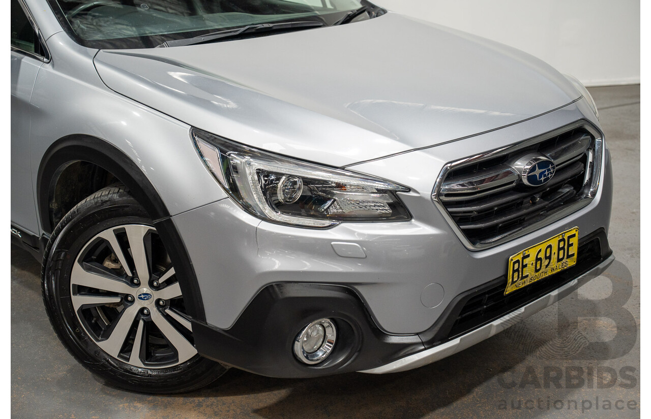 08/2018 Subaru Outback 2.0D PREMIUM (AWD) MY18 4D Wagon Ice Silver Turbo Diesel 2.0L