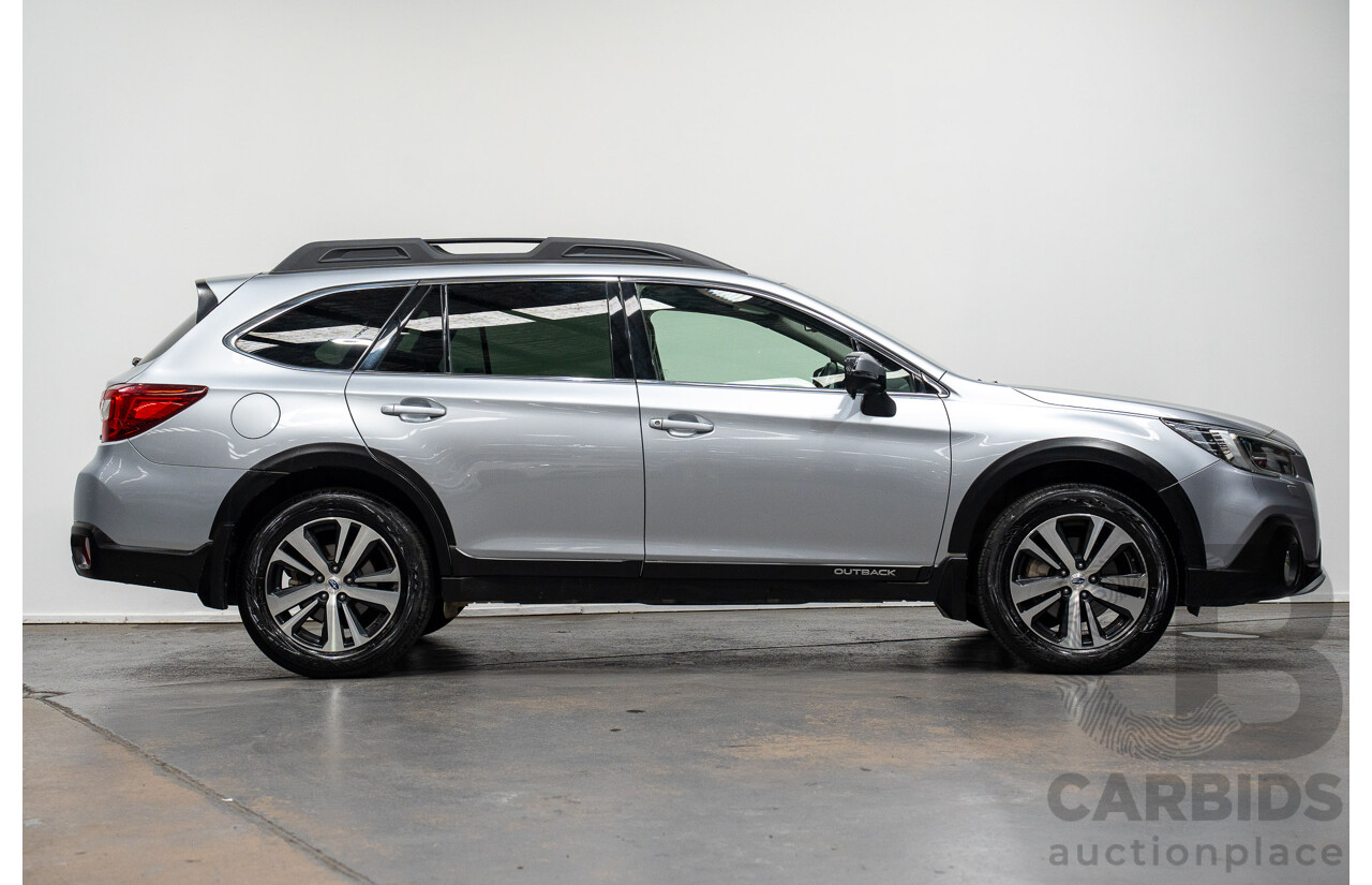 08/2018 Subaru Outback 2.0D PREMIUM (AWD) MY18 4D Wagon Ice Silver Turbo Diesel 2.0L