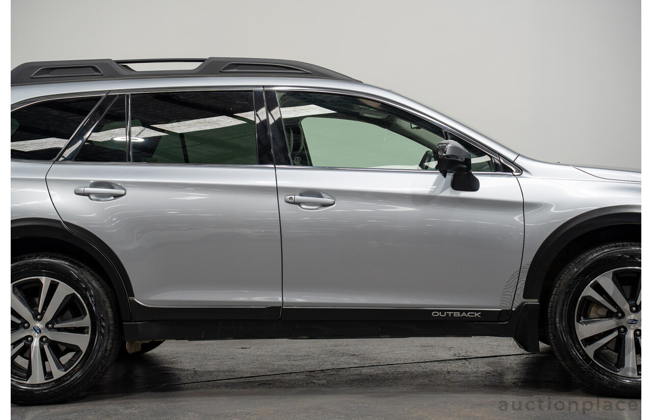 08/2018 Subaru Outback 2.0D PREMIUM (AWD) MY18 4D Wagon Ice Silver Turbo Diesel 2.0L